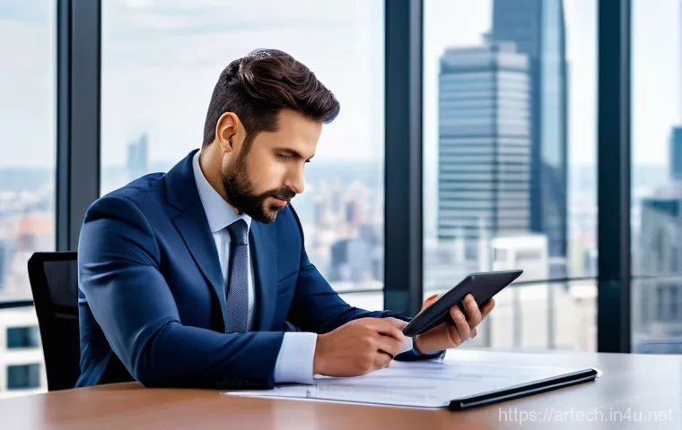 건축기술사 연봉협상 기술 - **Prompt:** A confident, male architectural engineer in his late 30s, dressed in a sharp business su...